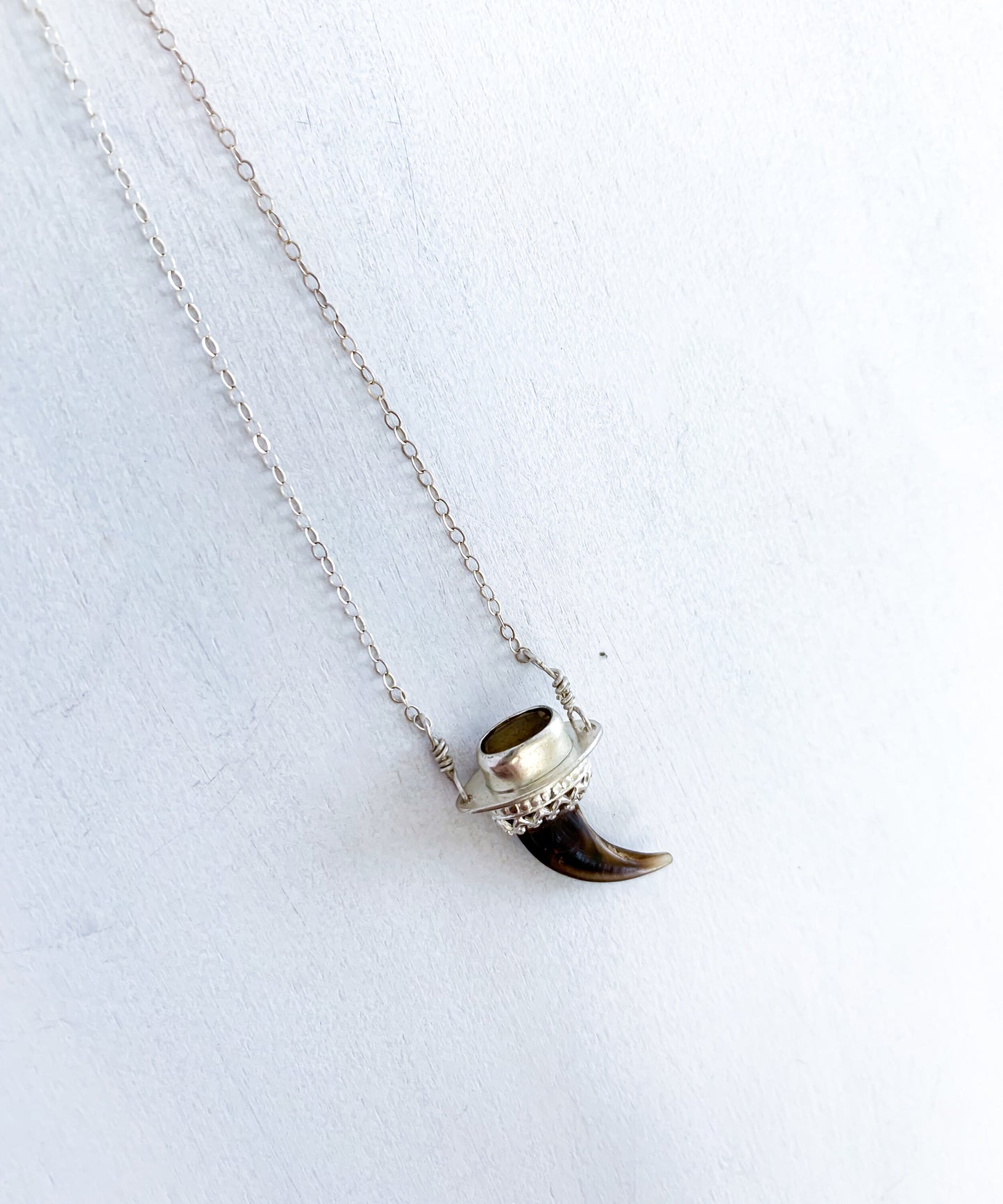 Tourmaline & Coyote Claw Talisman