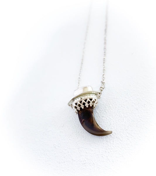 Tourmaline & Coyote Claw Talisman