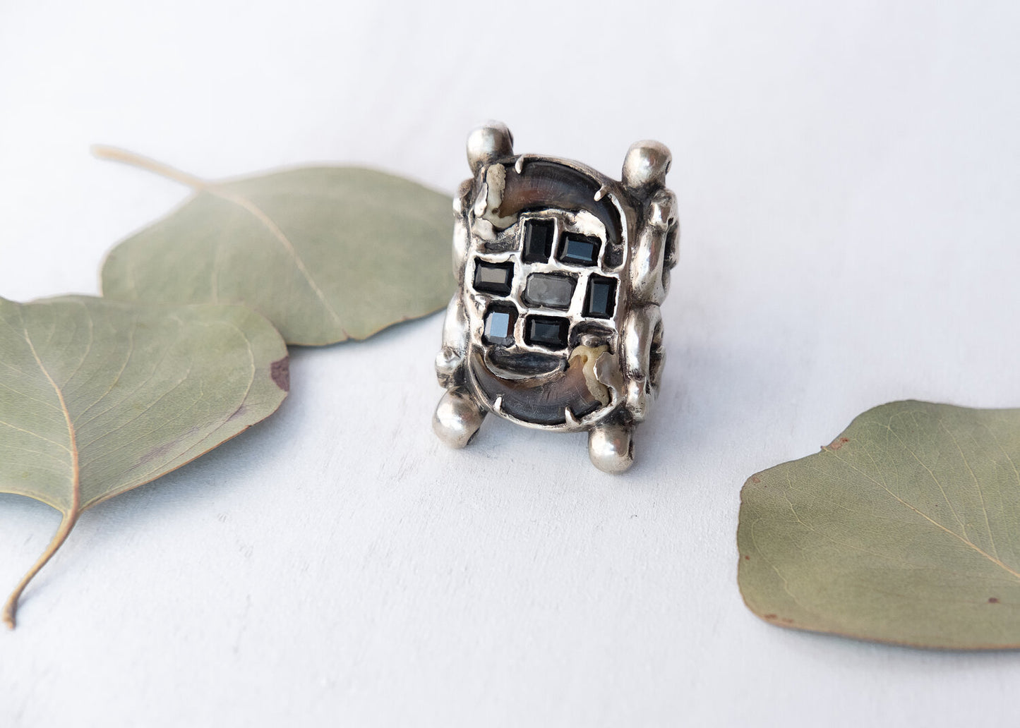 Earth & Architecture Statement Ring