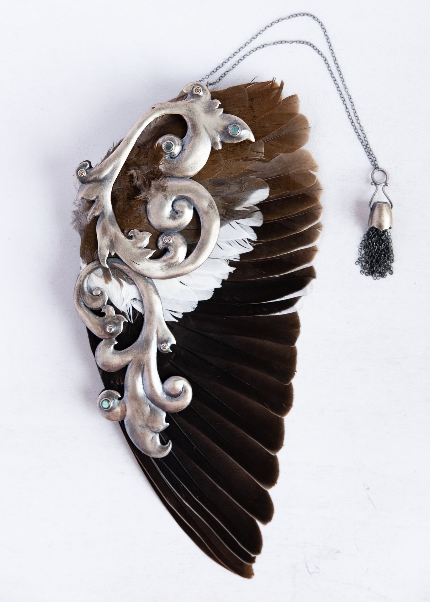 Pigeon Wing Hand Fan