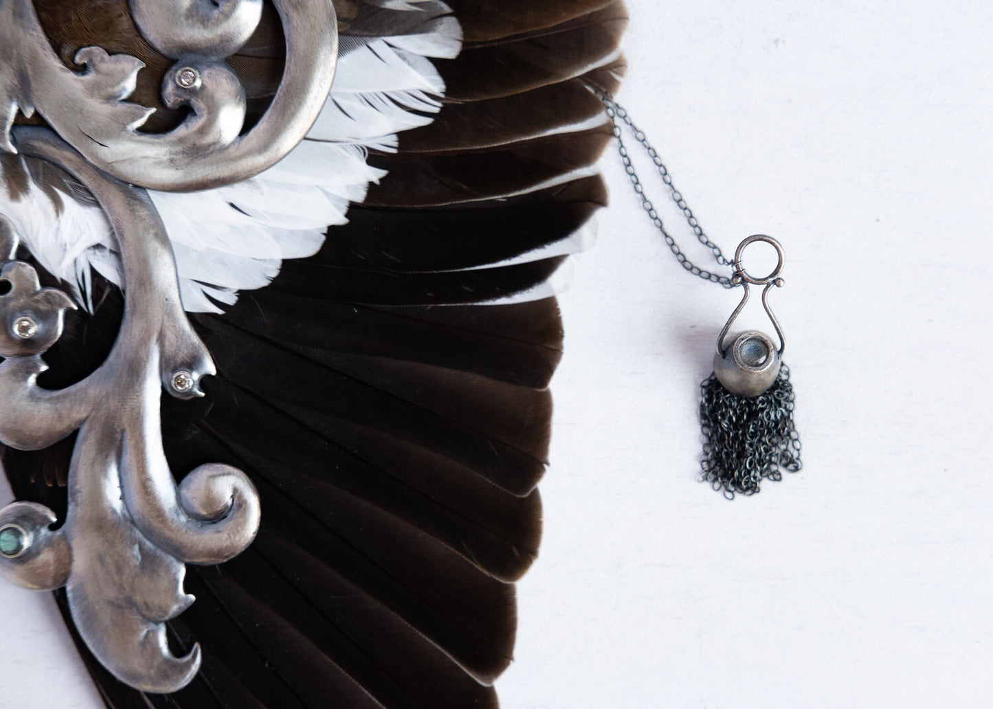 Pigeon Wing Hand Fan