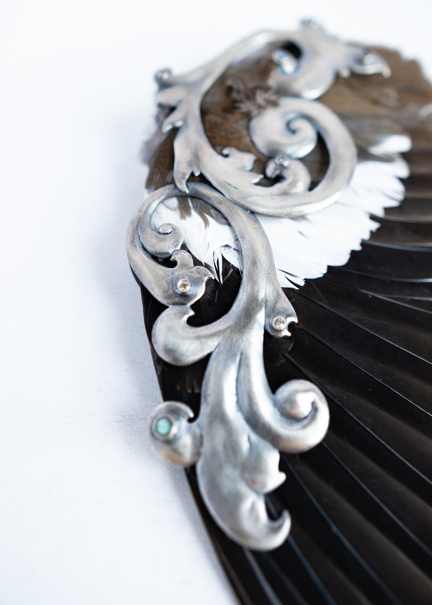 Pigeon Wing Hand Fan