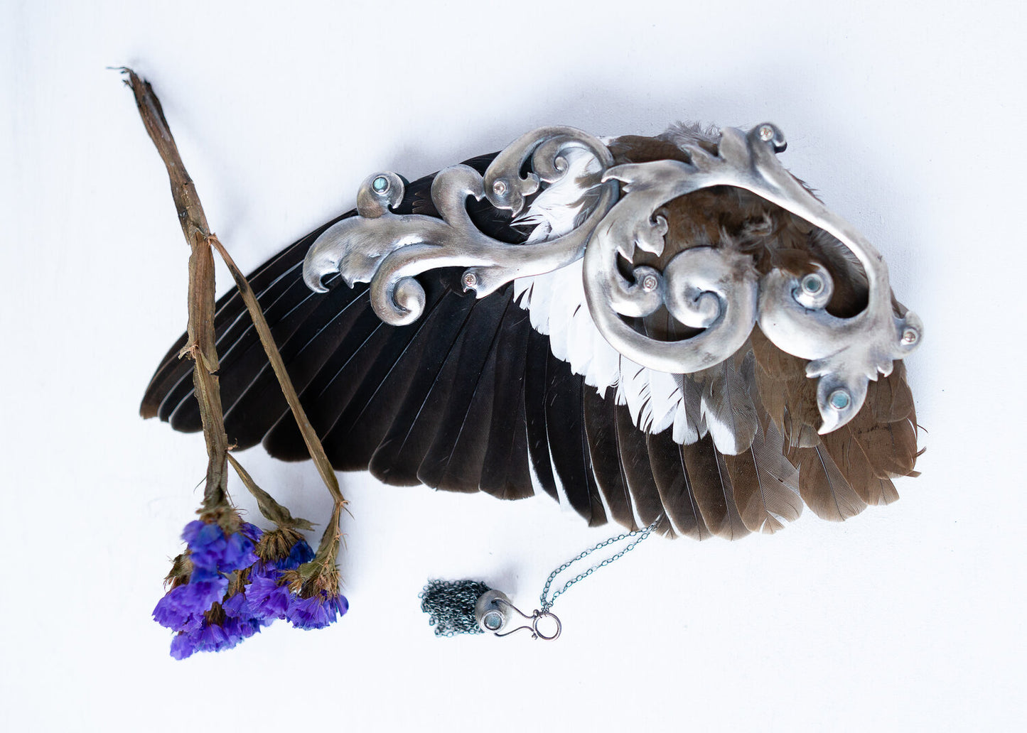 Pigeon Wing Hand Fan