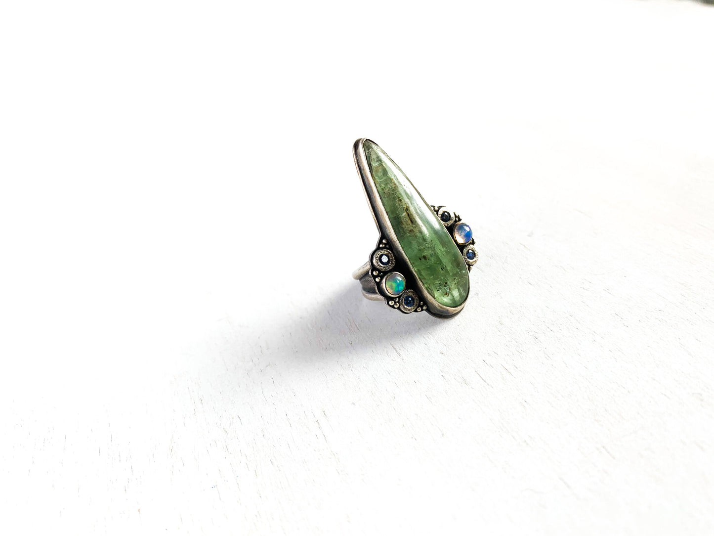 Green Dagger Ring