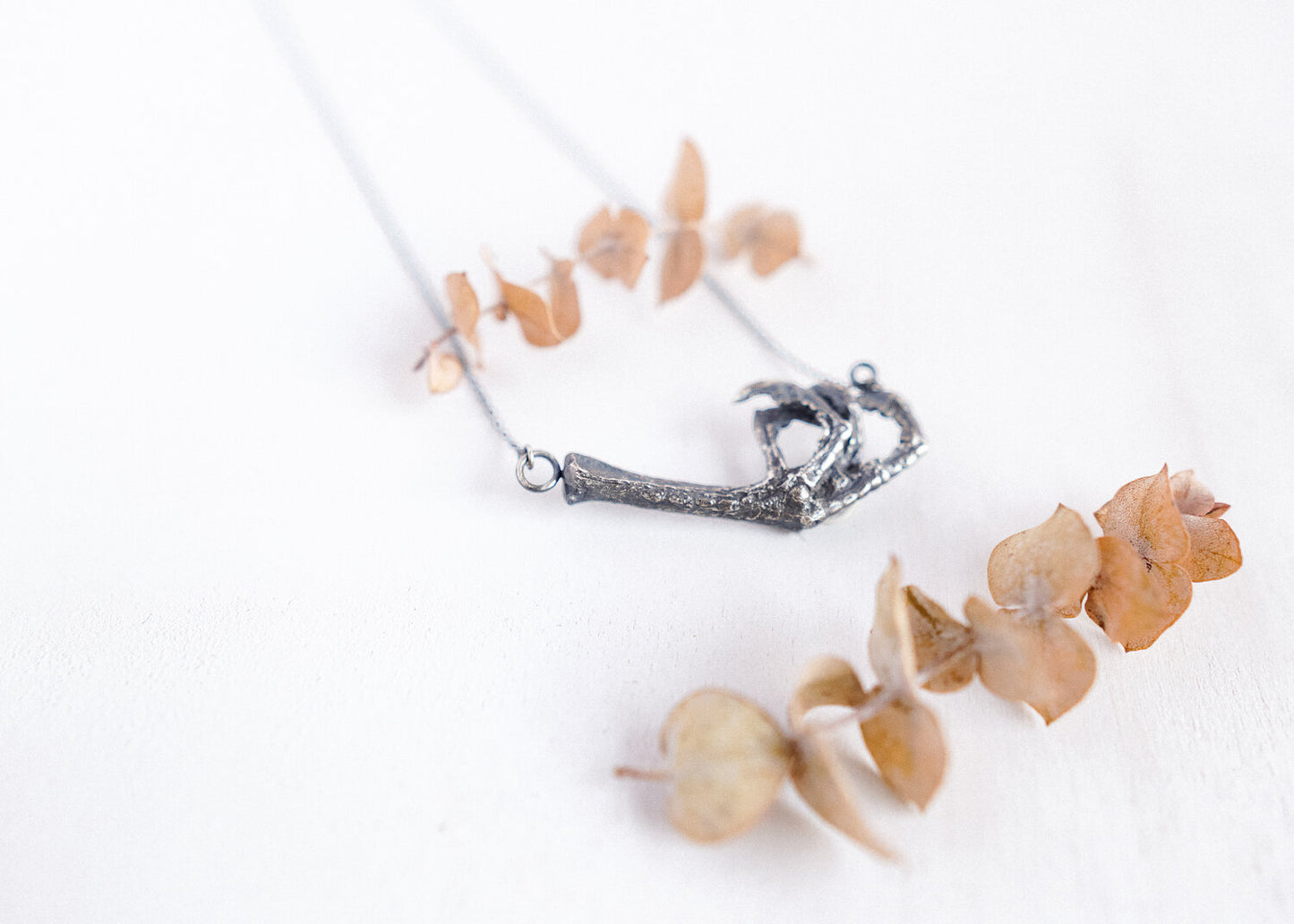 Lone Pigeon Claw Necklace