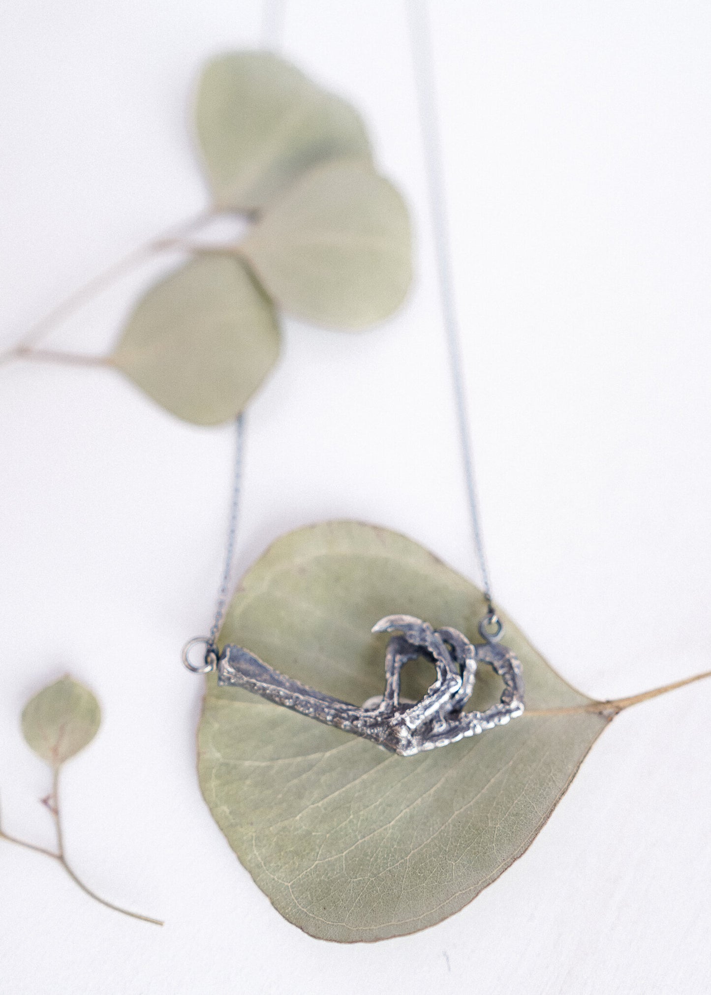 Lone Pigeon Claw Necklace