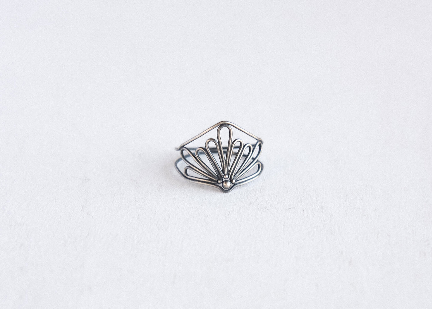 Petal Crown Wirework Ring
