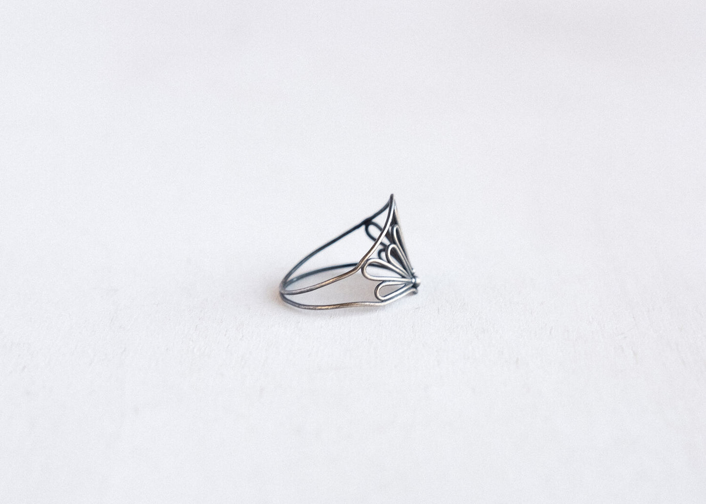 Petal Crown Wirework Ring