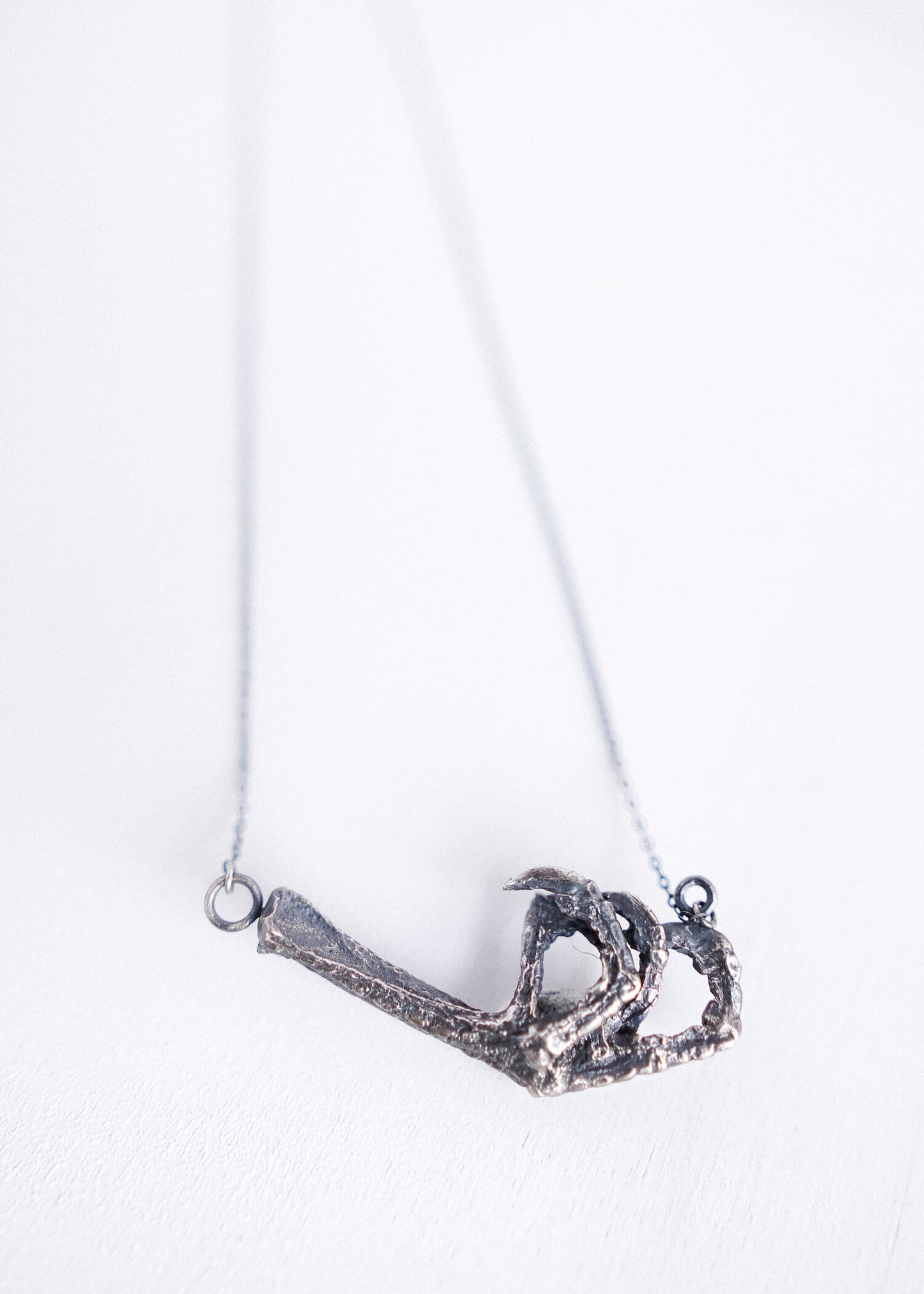 Lone Pigeon Claw Necklace